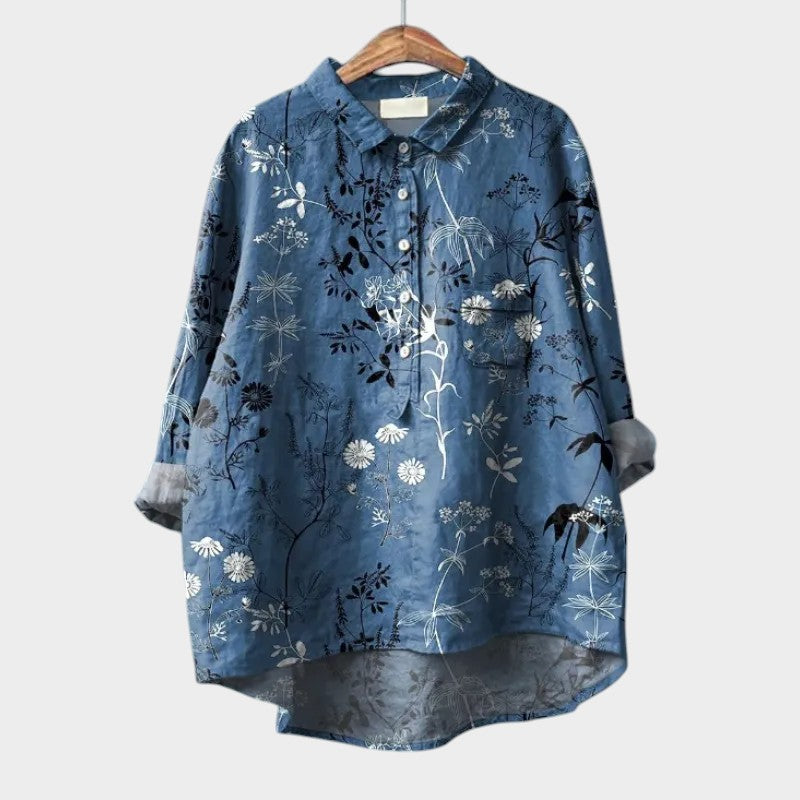 Drune | Weiche Bluse mit fließendem Schnitt