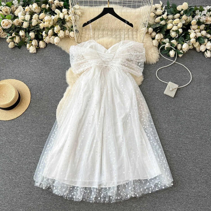 Drune | Weißes Kleid Luxus französisch