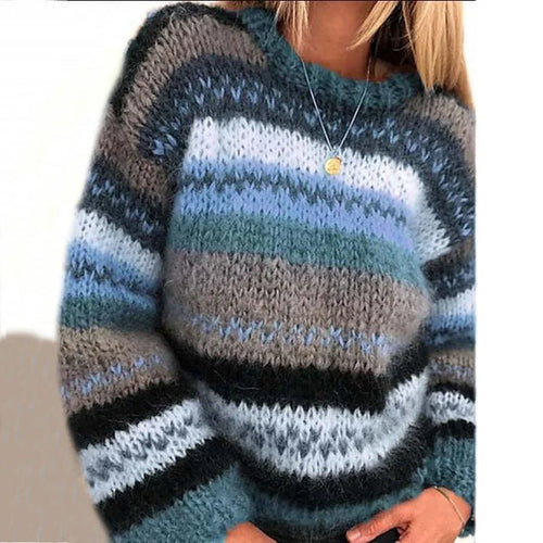 Drune | Norwegerpullover - warmer, farbenfroher skandinavischer Damenpullover