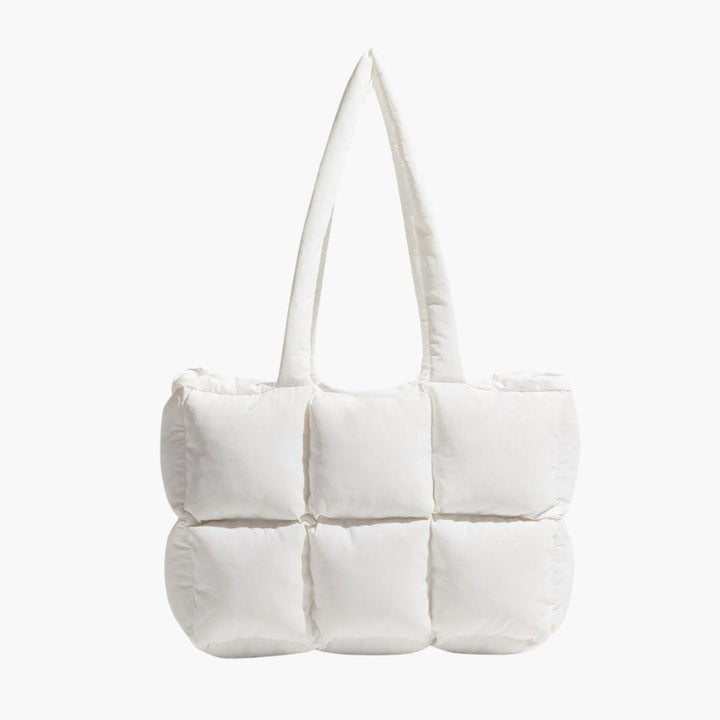 Drune | Puffer Schultertasche für Damen - Stilvolle und geräumige Handtasche