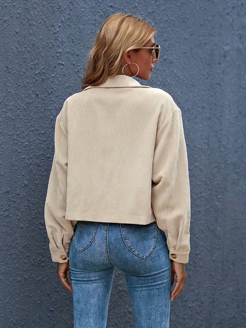 Drune | Kurze Cordjacke für Damen