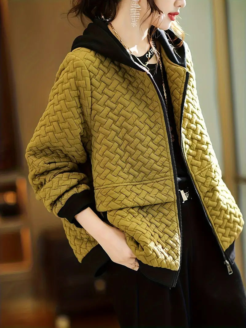 Drune | Gestepptes Hoodie