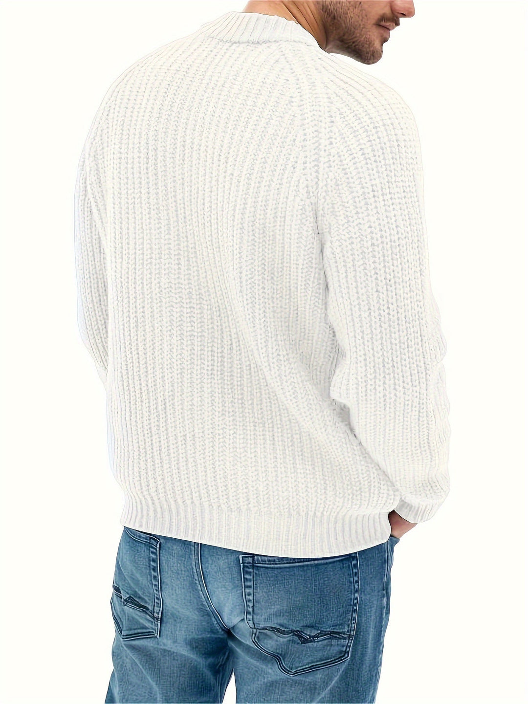 Drune | Strickpullover Im Klassischen Design Acryl Komfortabel und Warm