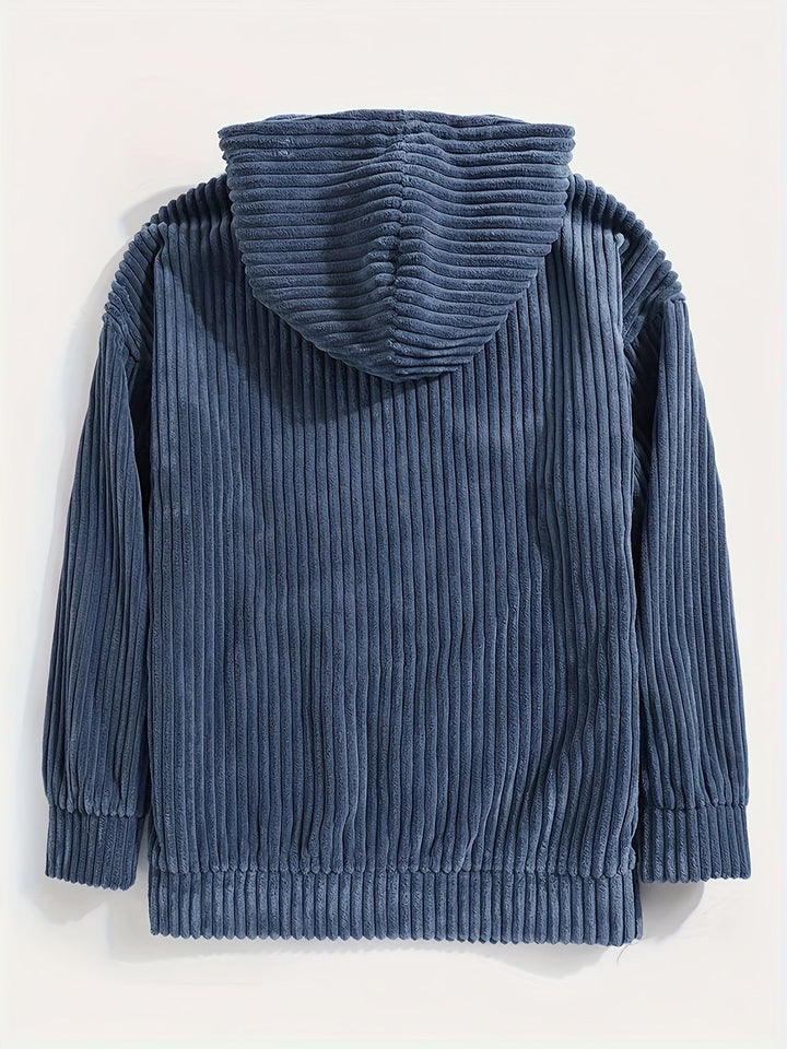 Drune | Corduroy Komfort Hoodie Sweatshirt