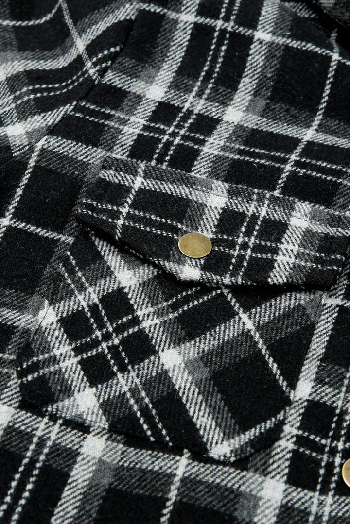 Drune | Gitterjacke mit Plüschfutter Warm und Stilvoll Ideal Für Den Alltag