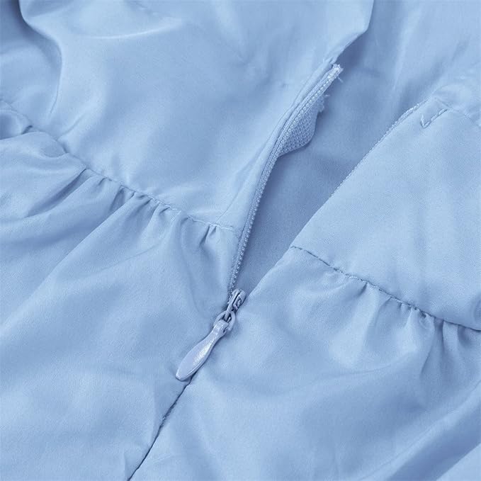 Drune - Elegantes Kleid mit gerafften Ärmeln