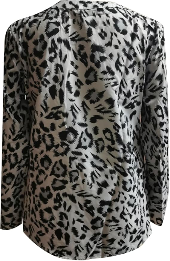 Drune | Trendige Bluse Im Leo-Muster