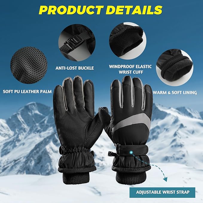 Drune | Thermische Fleece Touchscreen-Handschuhe