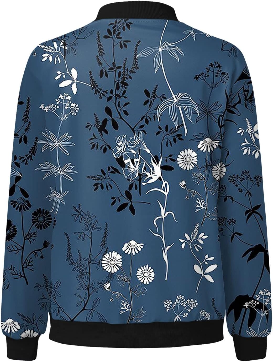 Drune | Bomberjacke mit Blumenmuster für Damen