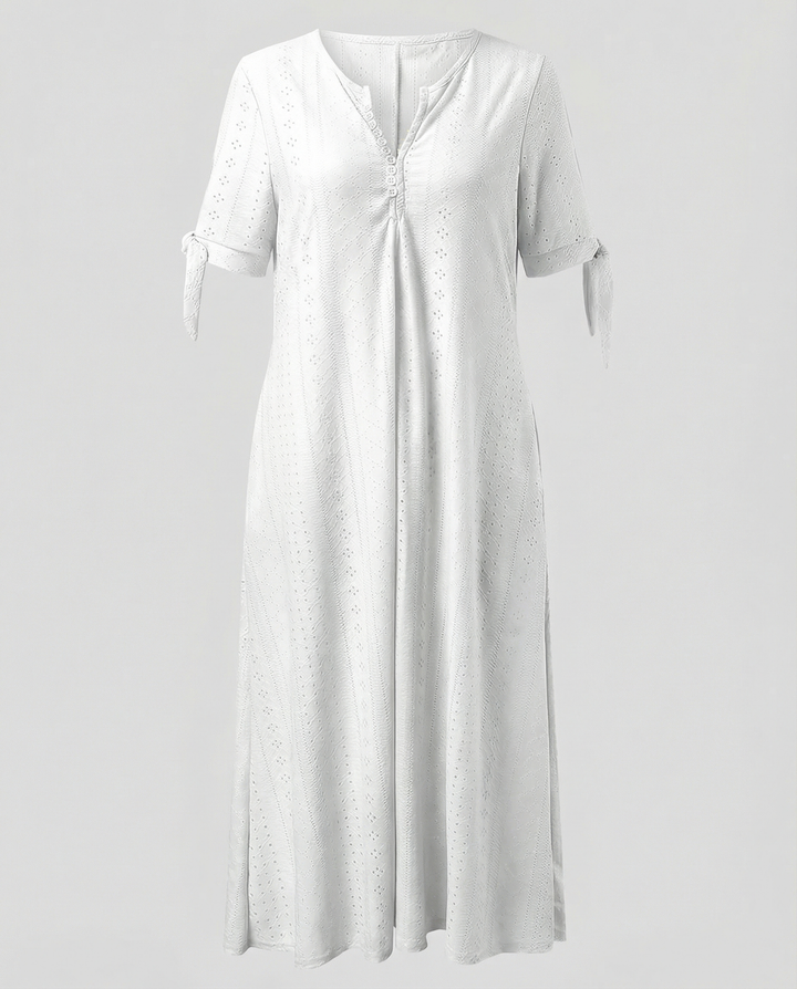 Drune | Elegantes Sommer Boho Midi Kleid