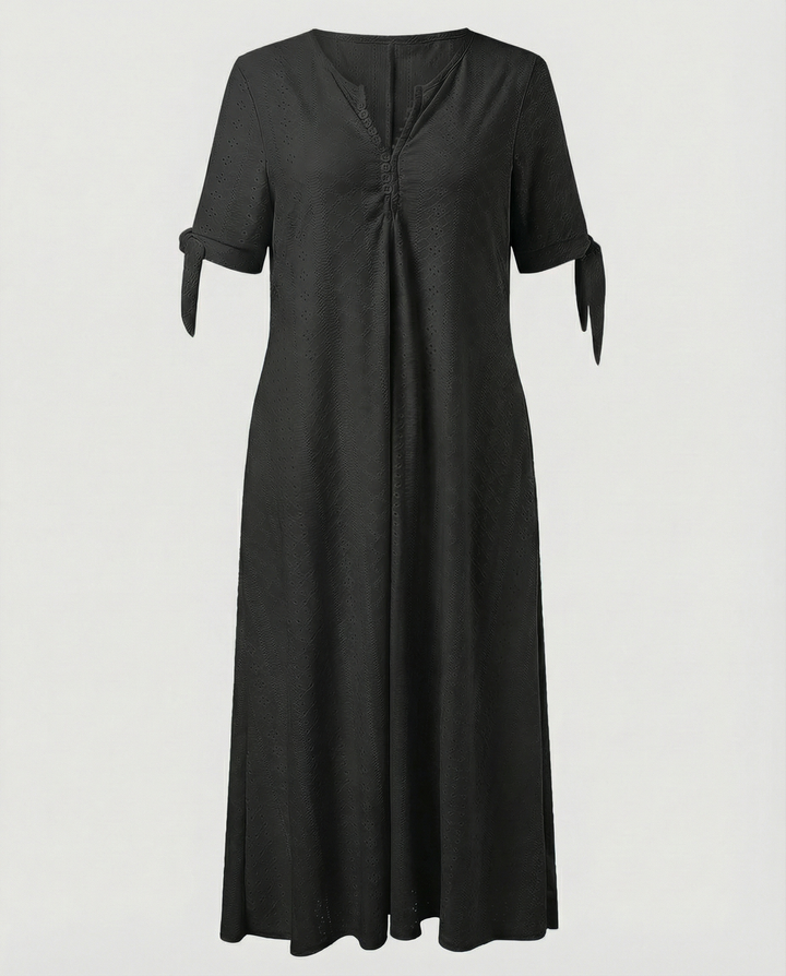 Drune | Elegantes Sommer Boho Midi Kleid