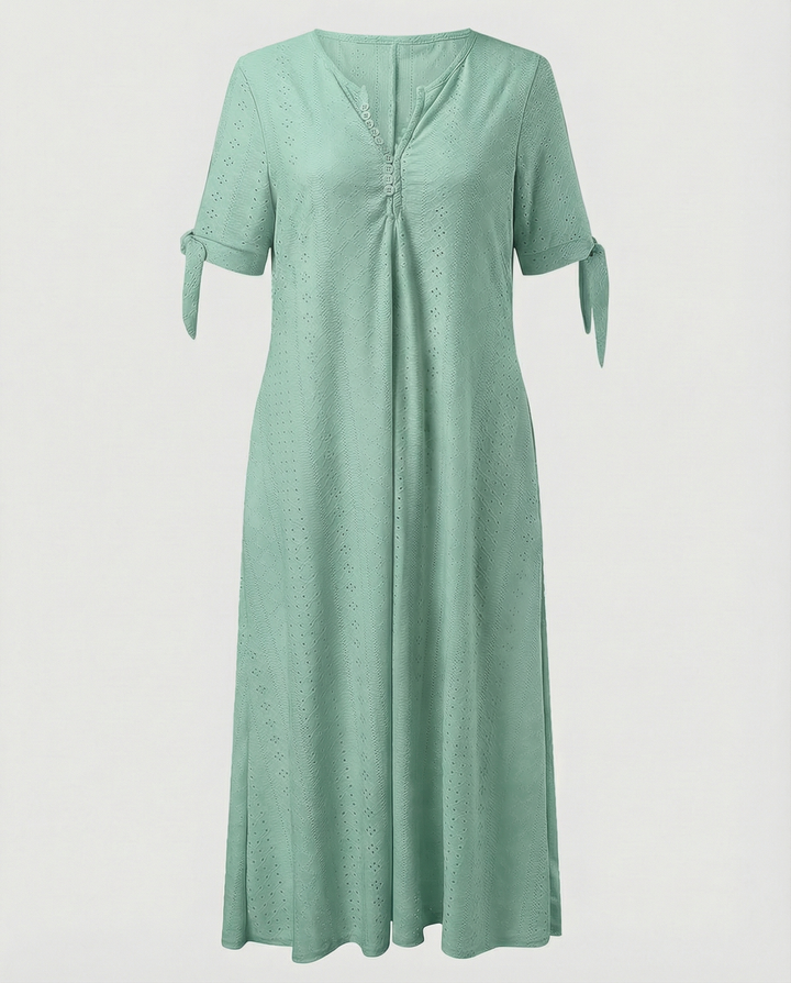 Drune | Elegantes Sommer Boho Midi Kleid