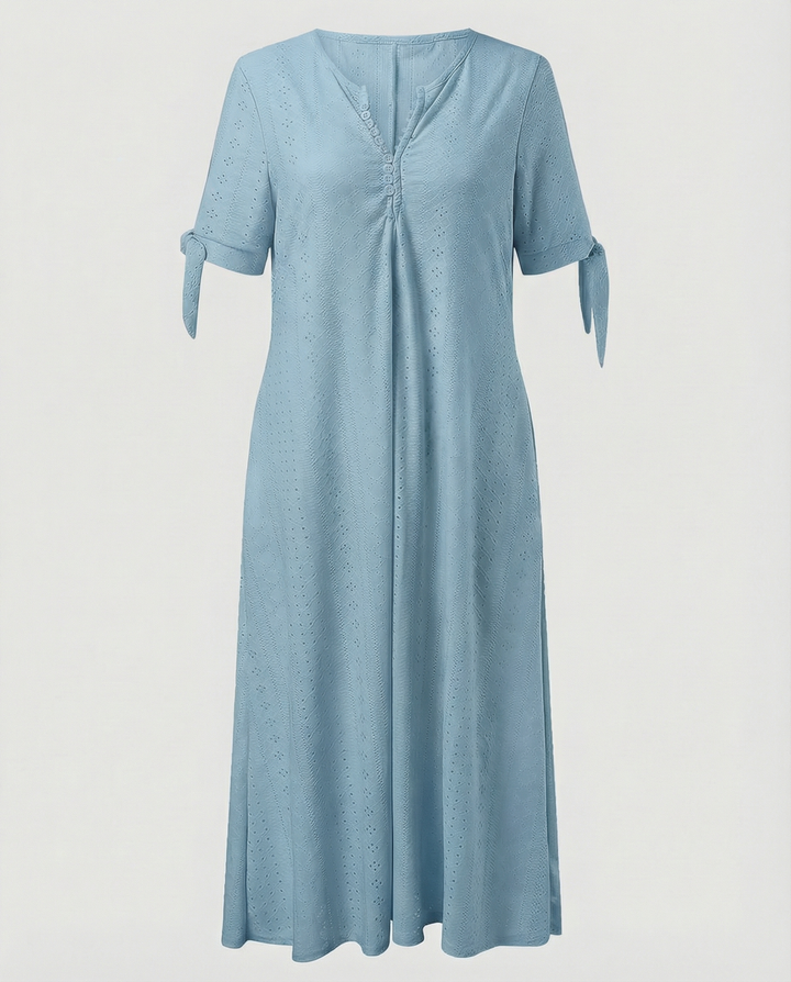 Drune | Elegantes Sommer Boho Midi Kleid