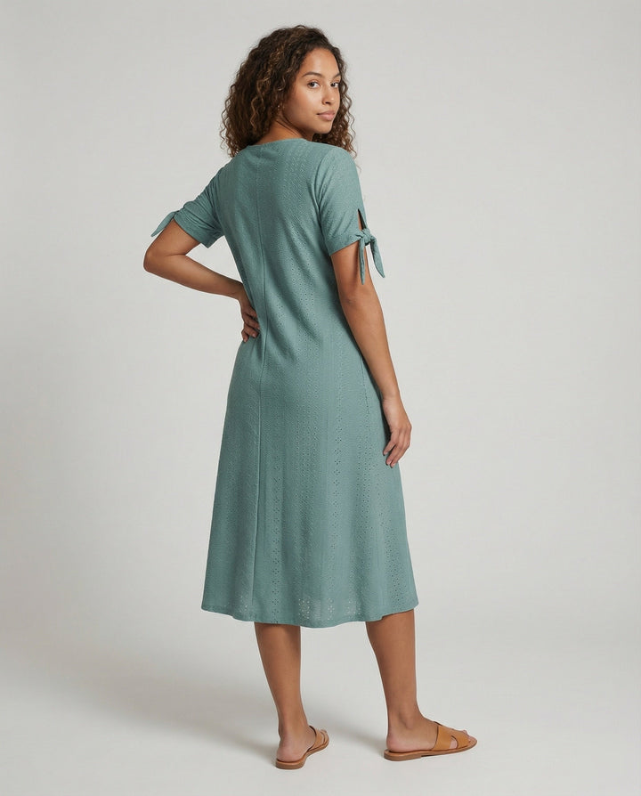 Drune | Elegantes Sommer Boho Midi Kleid