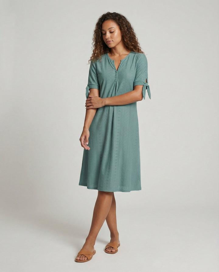 Drune | Elegantes Sommer Boho Midi Kleid