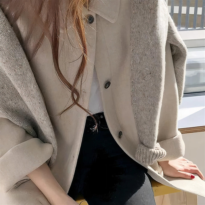 Drune | Kaschmir Trenchcoat Kurz Damen