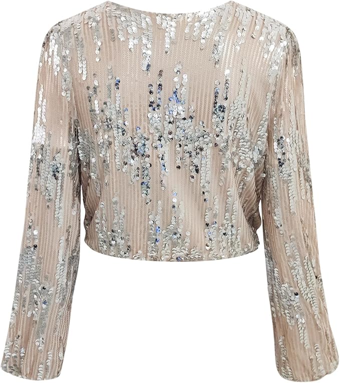Drune | Stilvolle Herbst Klassische Silber Bluse Mit Langen Ärmeln Für Frauen