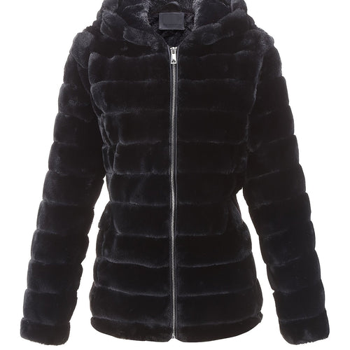 Drune | Eleganter Teddy-Mantel In Einfarbig