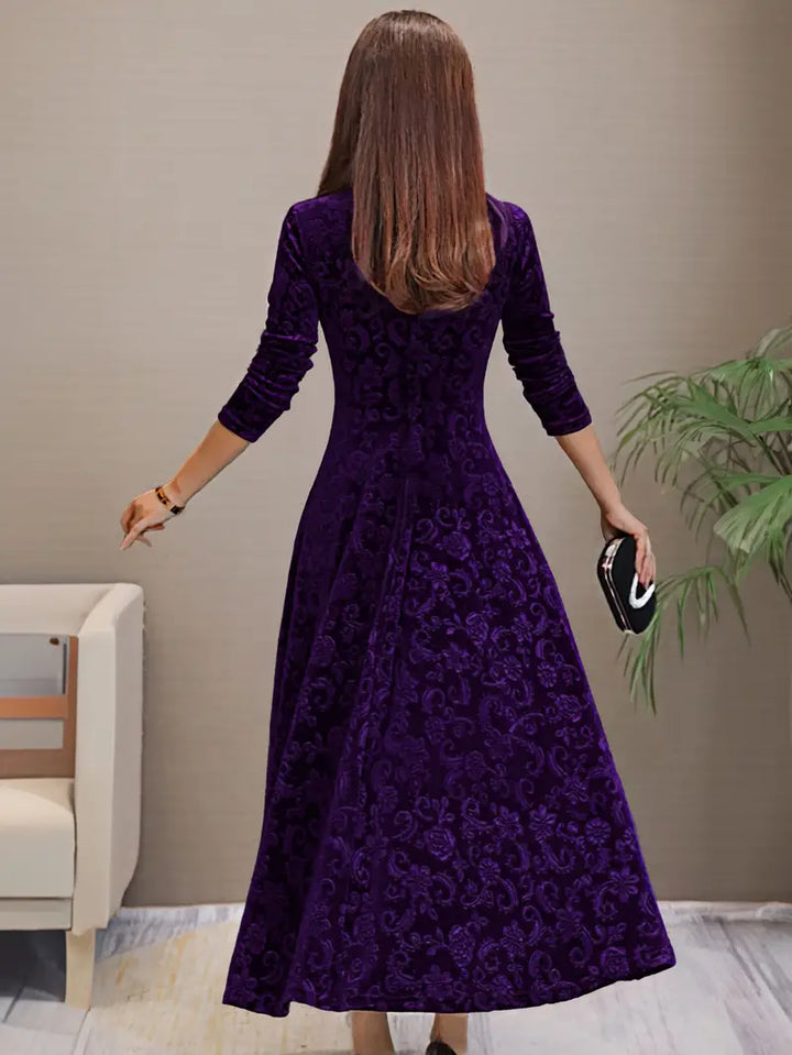 Drune - Elegantes ausgestelltes A-Linien-Kleid