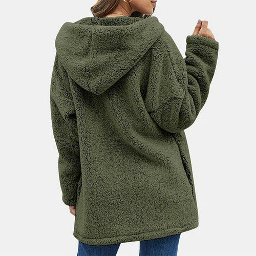 Drune | Warmer Mantel Mit Kuscheliger Kapuze