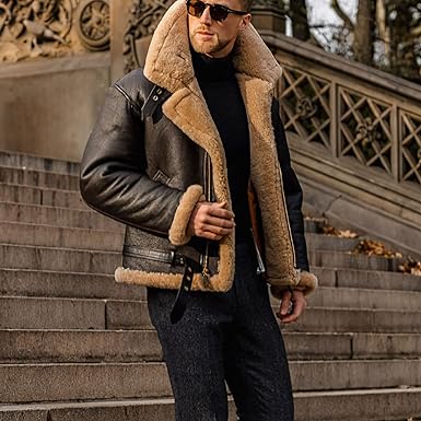 Drune | Herren Kunstlederjacke
