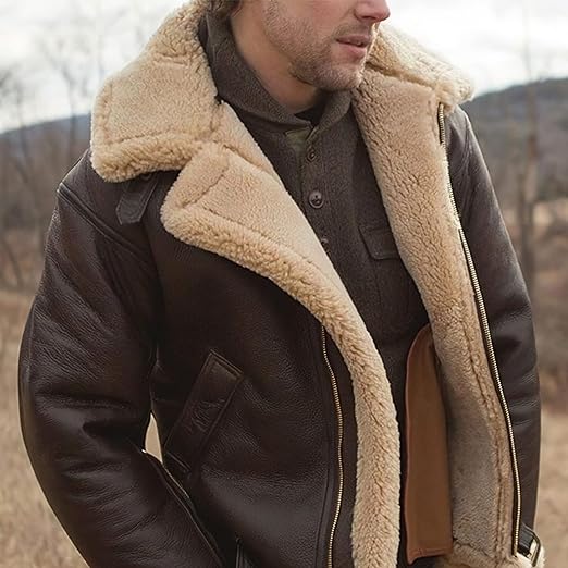 Drune | Herren Kunstlederjacke