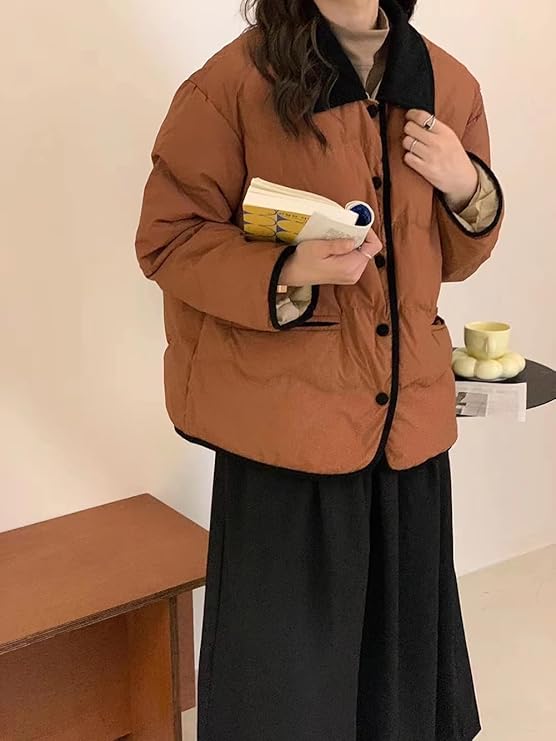 Drune | Steppjacke mit Kragen und Knopfleiste