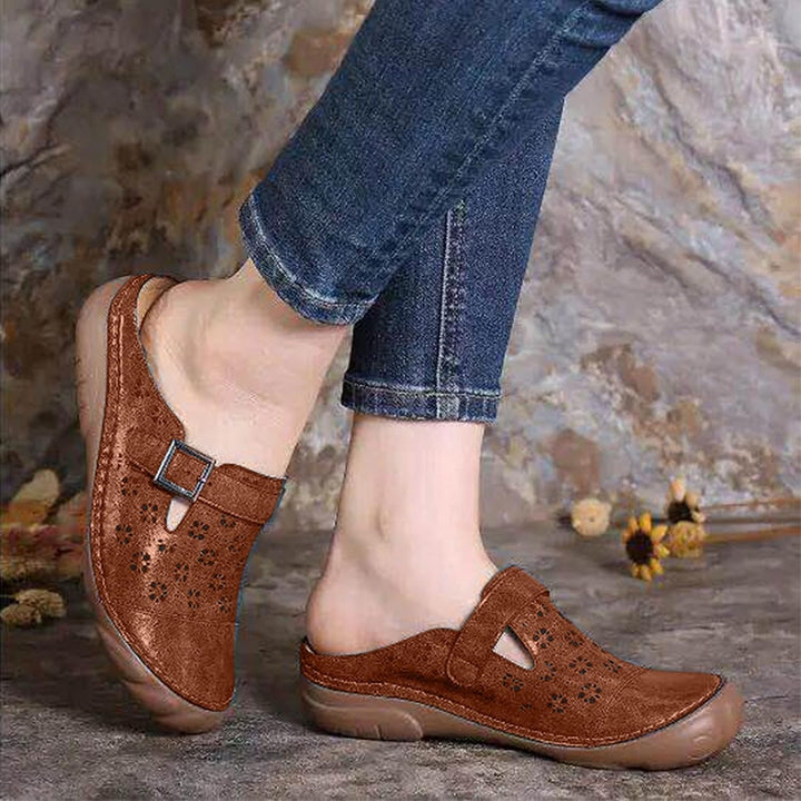 Drune | Damen Clogs Aus Leder Weite Passform Leicht