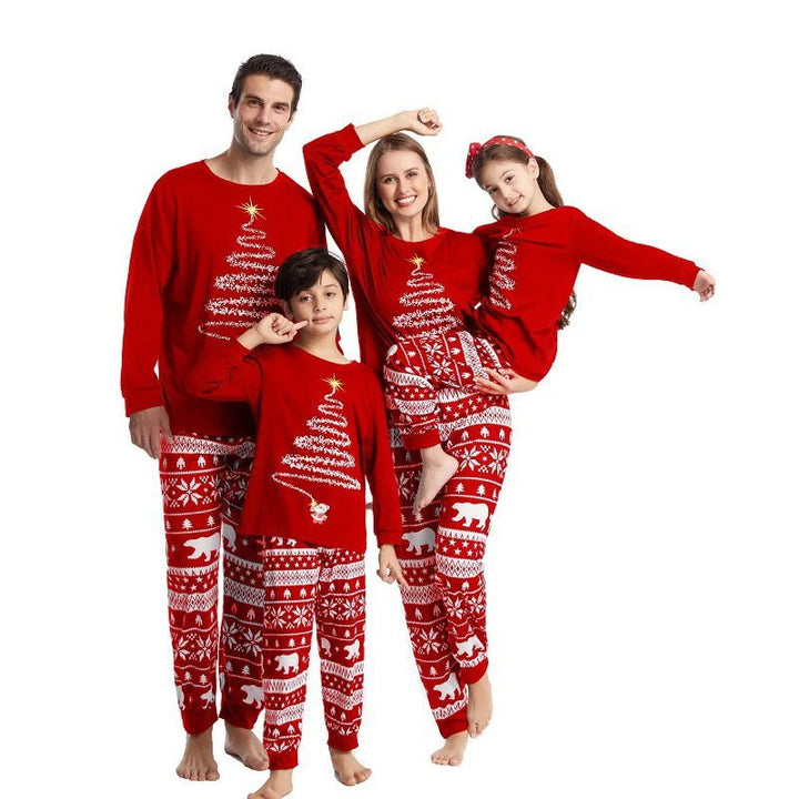 Drune | Stilvolle Winter Familien Weihnachts-Pyjama Set für Unisex