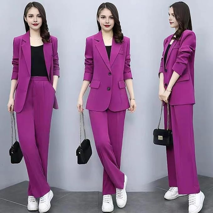 Drune | Eleganter Hosenanzug mit tailliertem Blazer