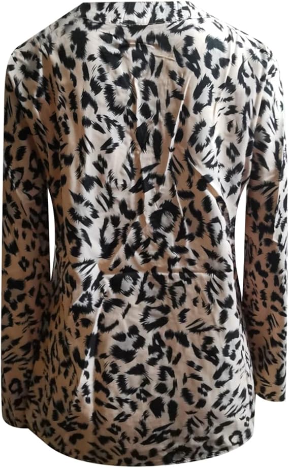 Drune | Trendige Bluse Im Leo-Muster