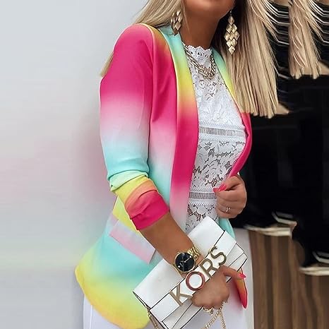 Drune | Langärmelige Tie-Dye-Blazer