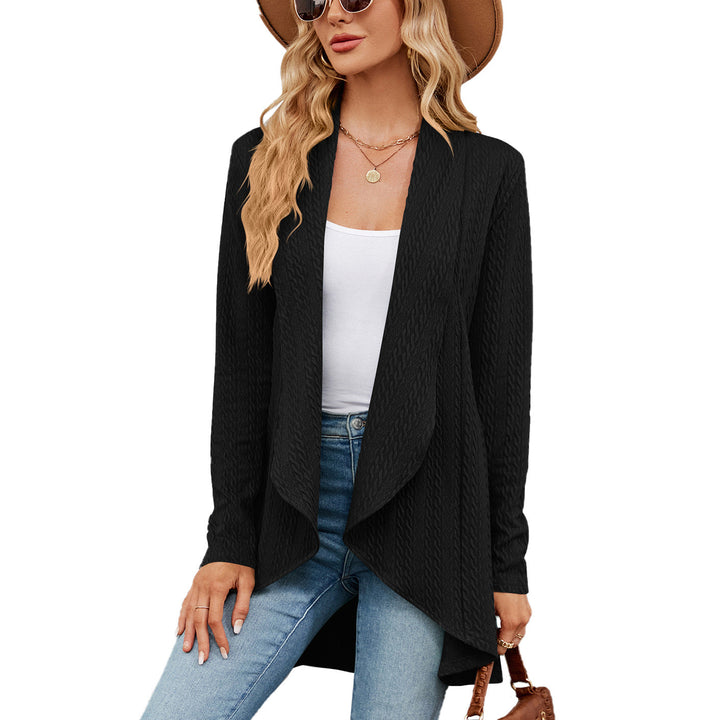 Drune | Langärmelige Jacke für Damen In Uni-Farbe