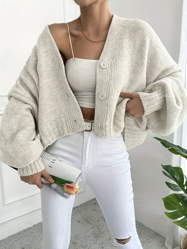 Drune | warmer Baumwoll-Woll-Cardigan für Damen - Perfekt für den Alltag