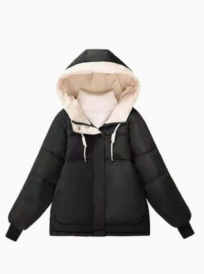 Drune | Damen Fleecegefütterte Kapuzenjacke