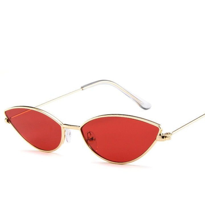 Drune | Retro Katzenaugen Sonnenbrille Aus Premium Veganleder
