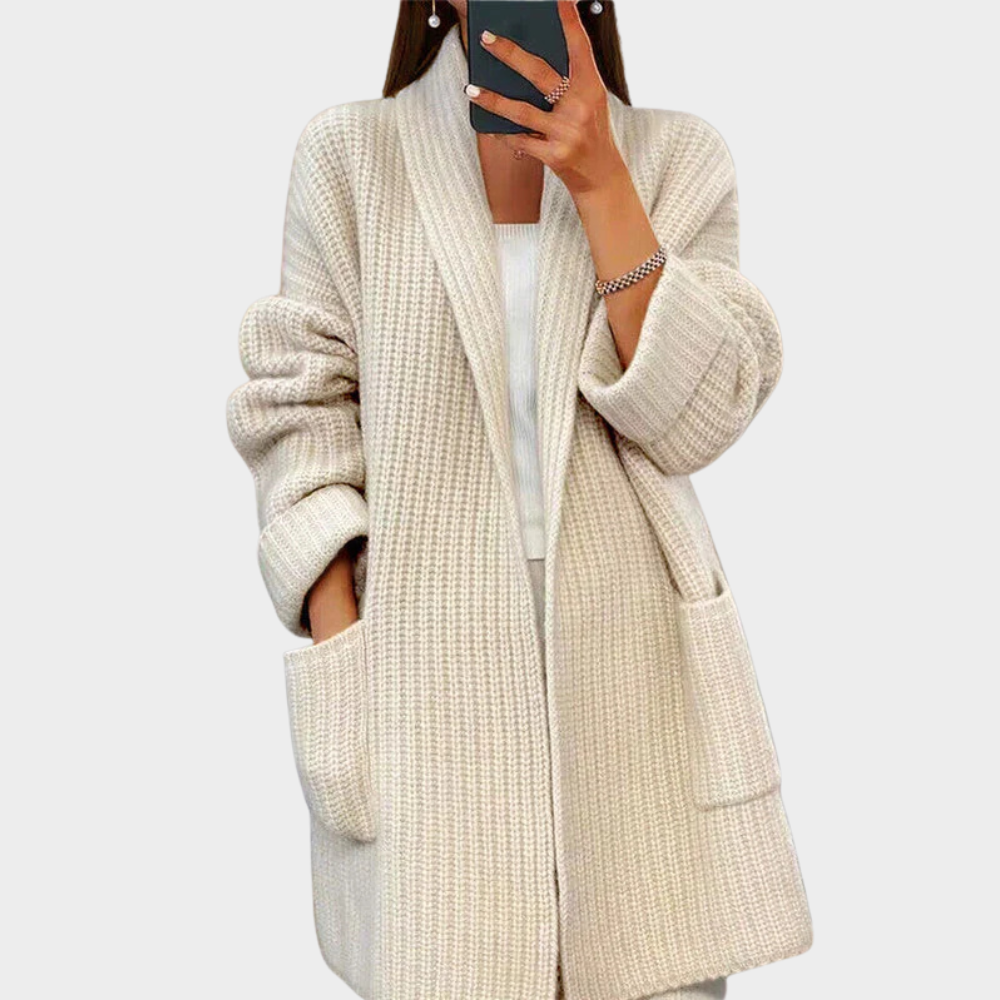 Drune | Cozy knitted wool cardigan sweater
