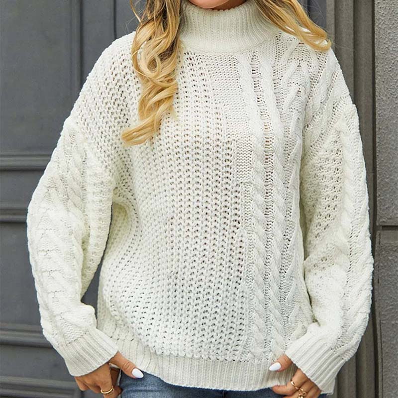 Drune | Pullover Aus Gedrehtem Strick mit Stilvollem Look