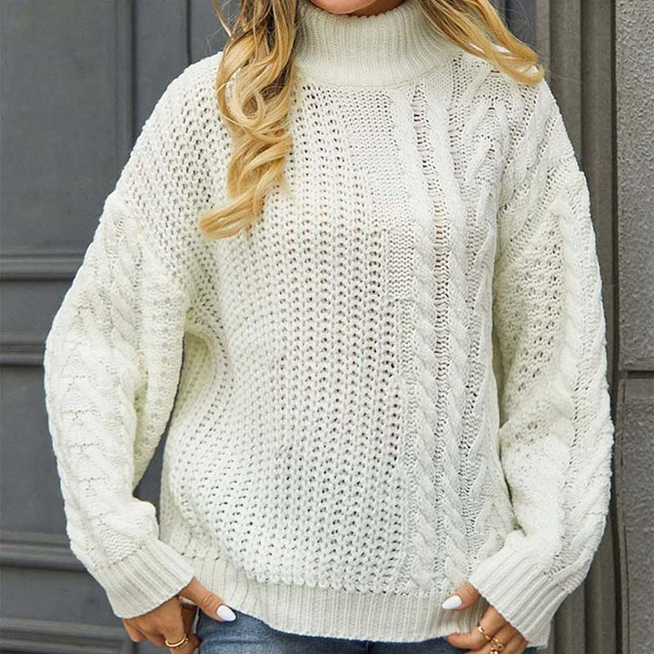 Drune | Pullover Aus Gedrehtem Strick mit Stilvollem Look