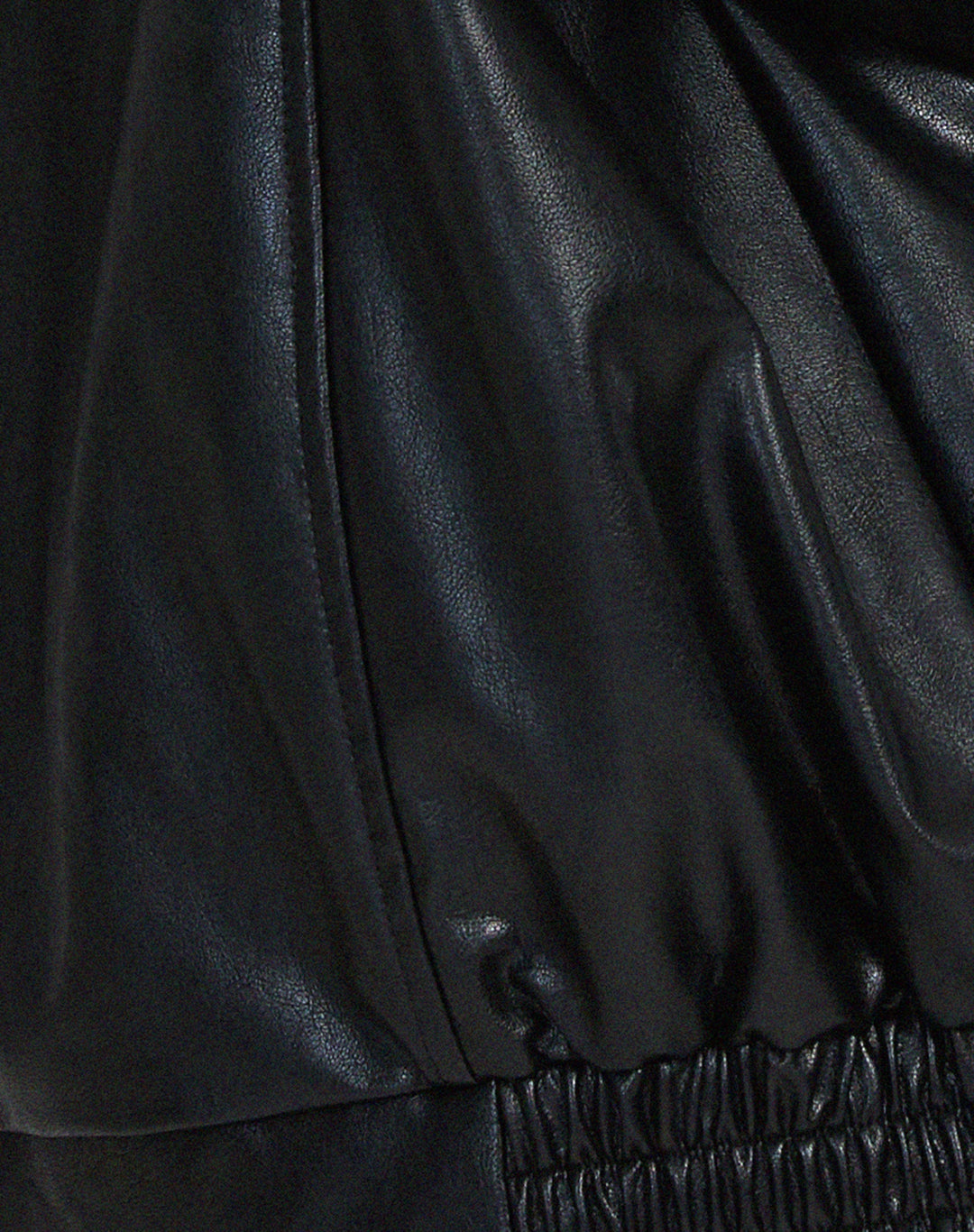 Drune | Übergröße PU-Lederjacke Damen Modischer Look, Hochwertiges Kunstleder