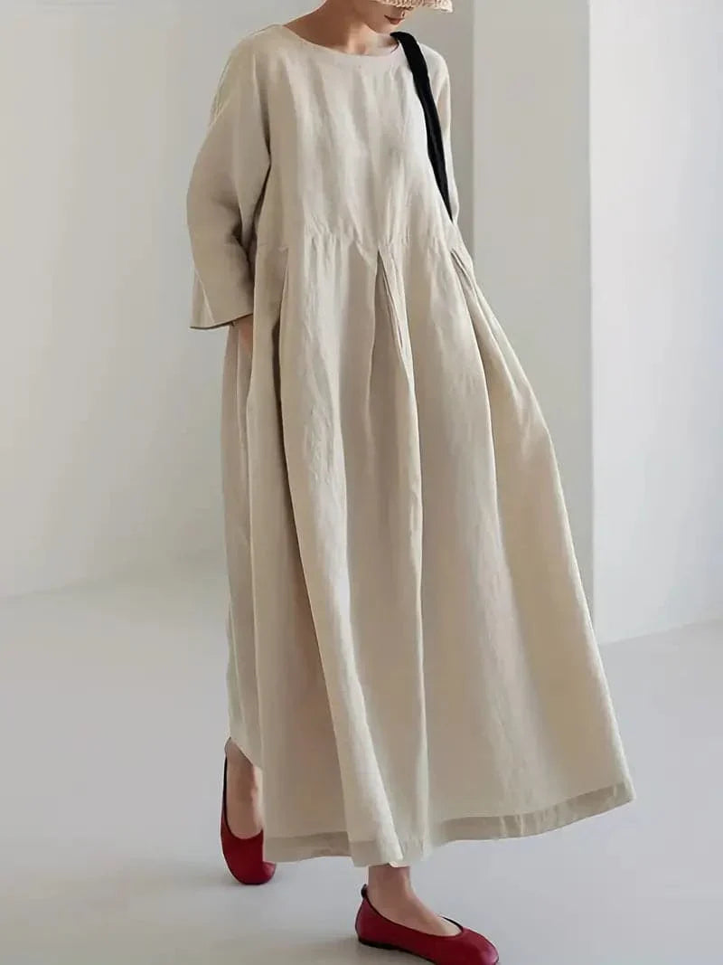 Drune | Weites Maxikleid Aus Hochwertigem Material