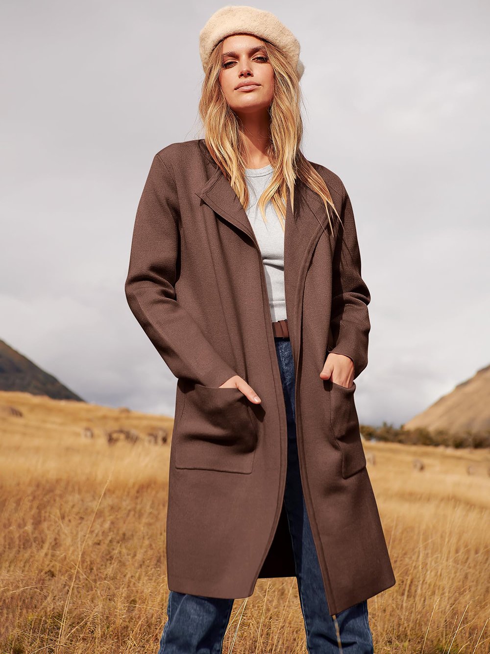 Drune | Neue stilvolle Jacke mit Revers