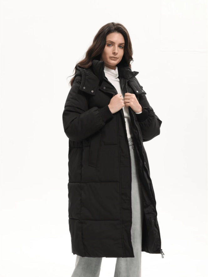 Drune | Lange Steppjacke für Damen