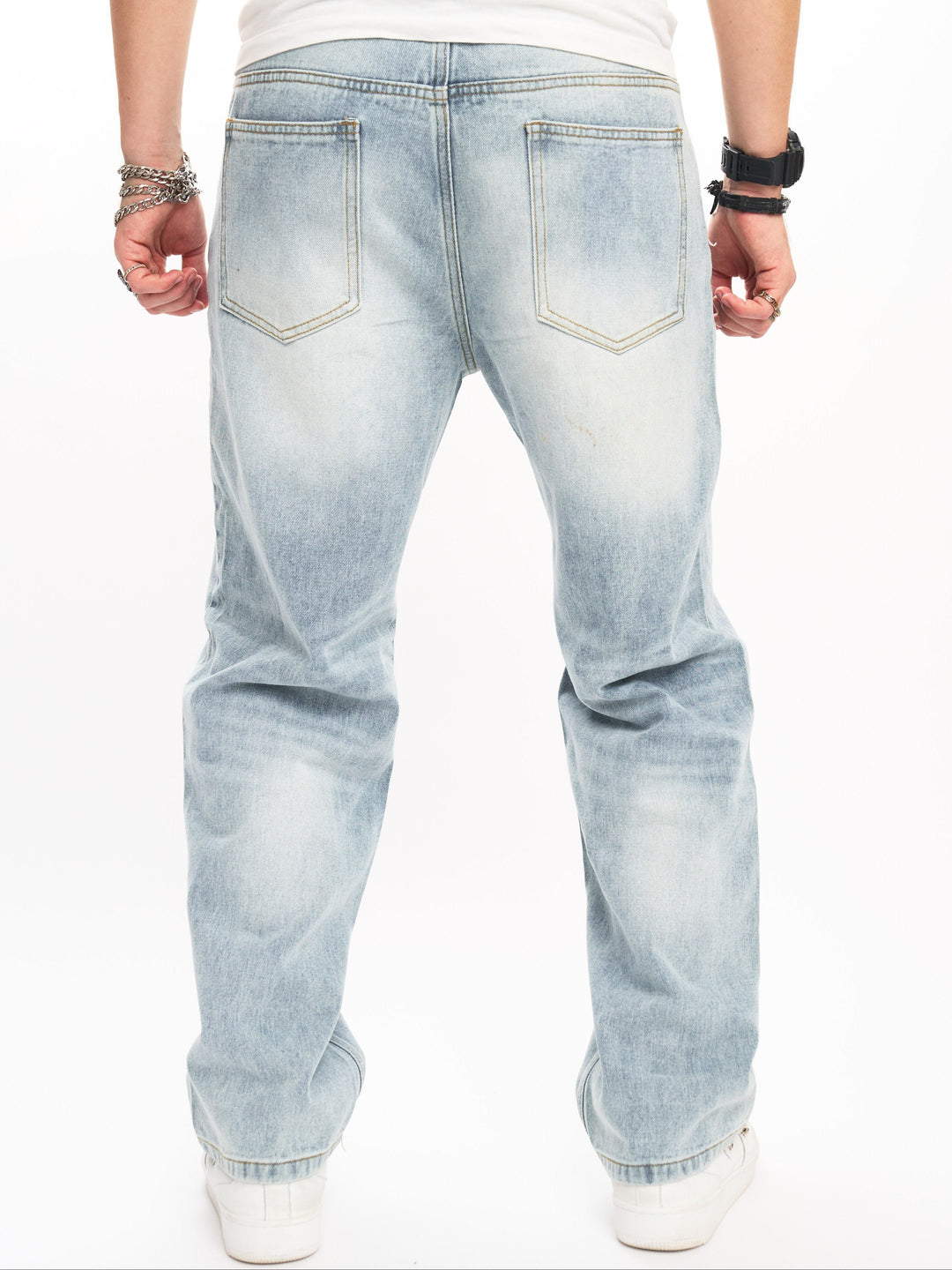 Drune | Bequeme Herrenjeans Mit Lockerer Passform