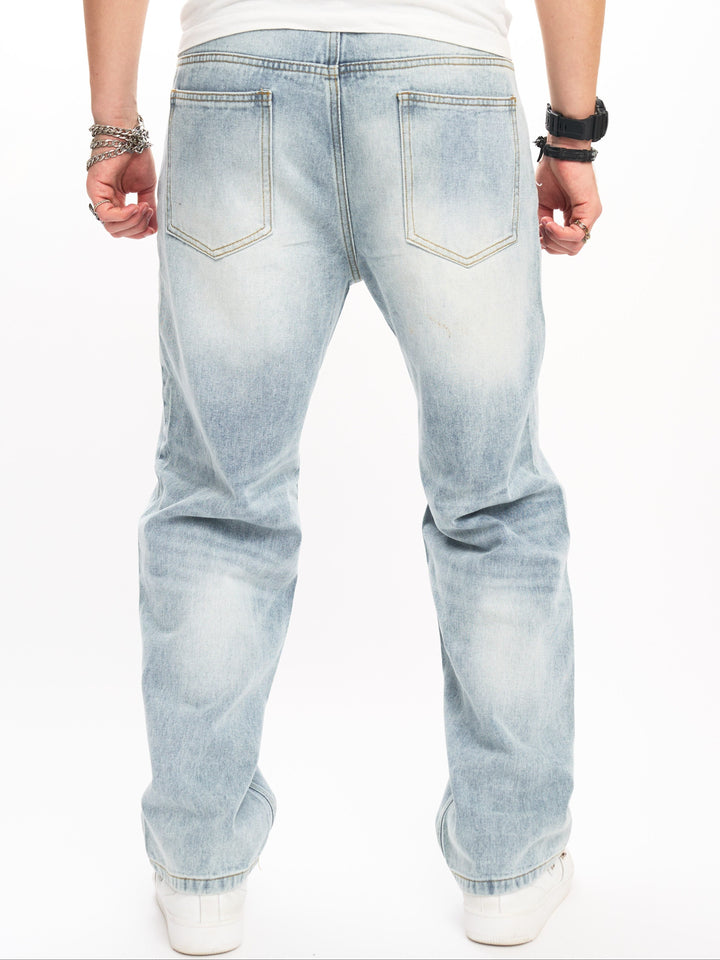 Drune | Bequeme Herrenjeans Mit Lockerer Passform