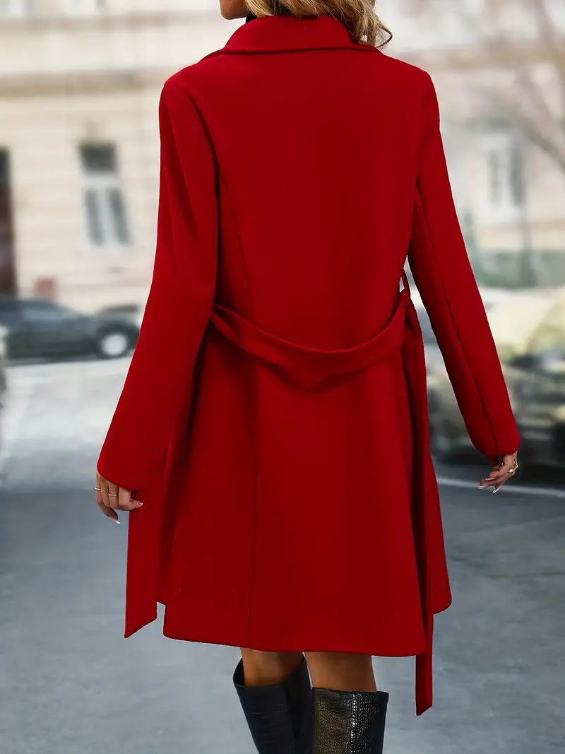 Drune | Trenchcoat für Frauen mit Doppelter Knopfreihe, Perfekt für Den Herbst