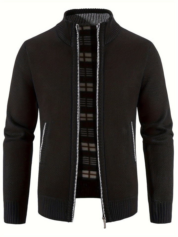 Drune | urbaner Herrenmantel Warme Stehkragenjacke