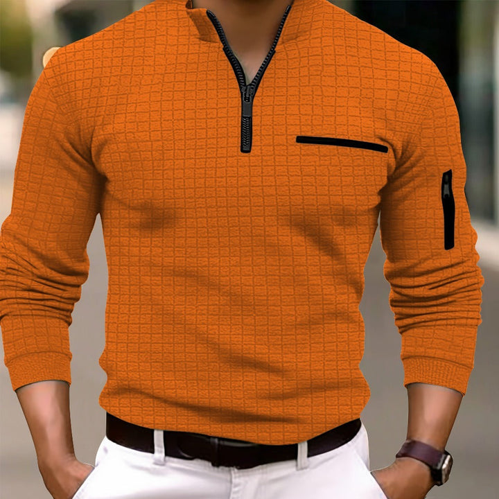 Drune | Legere zip-Pullover Herren
