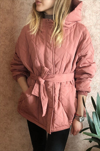 Drune | Größe Diamantgequilte Pufferjacke