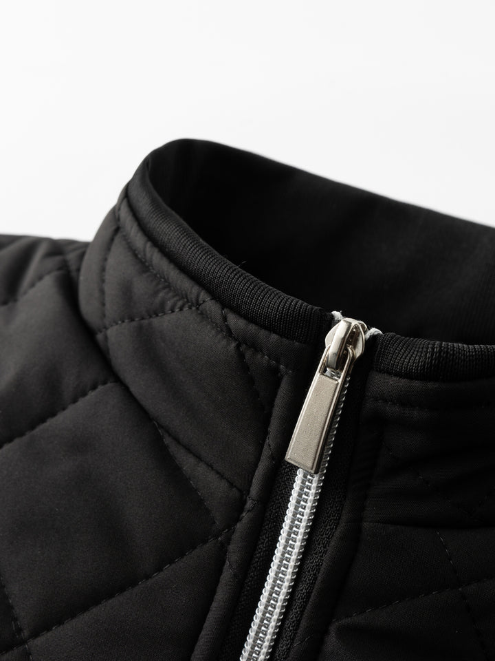 Drune | Solide Fleece Warme Puffer Winter Jacke Für Herren - Perfekt für Kalte Wintertage